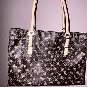 Guess Leather Tote Bag
